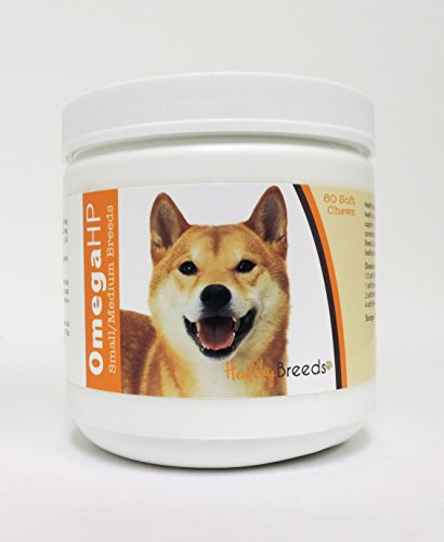 Image of Healthy Breeds Shiba Inu Omega HP Fatty Acid Skin and Coat Support Soft Chews 60 Count