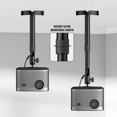 Soporte de techo para proyector universal de 360 grados antidesvío 4