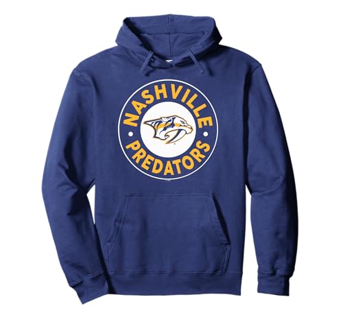 Nashville Predators Symbol Navy Blue Officially Licensed Pullover Hoodie