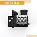 Partuto HVAC Blower Motor Resistor - Car Heater Blower Resistor - for Renault Captur 2013-2024 Metal Silver Tone - 1 Pc