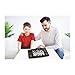 Lexibook, Chessman® Elite, Interactive Electronic Chess Game +, 64 Levels of Difficulty, LEDs, Family Child Board Game, Black/White, CG1300