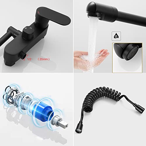 Grifo de relleno de olla de junta doble para evitar cargar agua pesada LWX 7