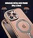 Miracase 2024 Magnetic for iPhone 16 Pro Max Case with Stand 6.9'' [Compatible with MagSafe] Shockproof Phone Case for iPhone 16 Pro Max with Flexible & Reliable Built-in Kickstand, Desert Brown
