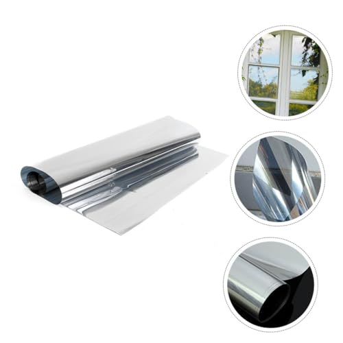 Película de privacidad para ventana reflectiva Luxshiny plateada miniatura 4