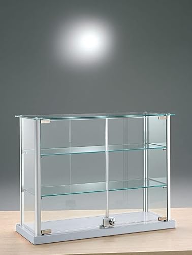 Vitrina de banco de cristal