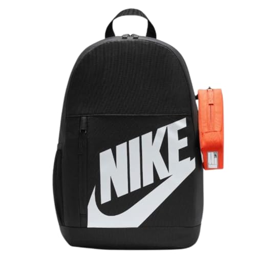 Nike ELMNTL BKPK Shoebox Mochila Masculina Feminina Leve Element Bolsa Esportiva, (010) preta, Free Size