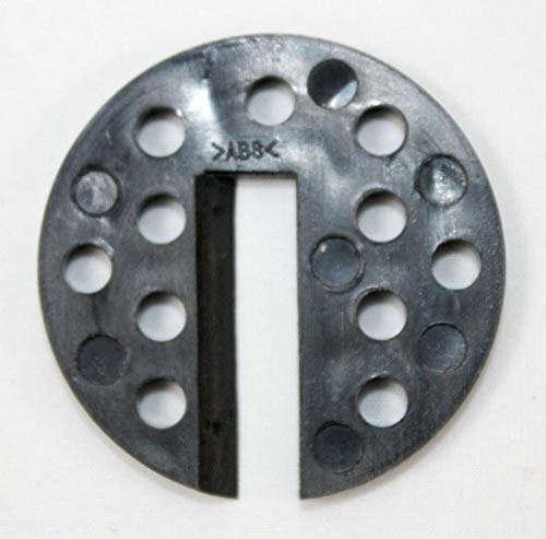 Preisvergleich Produktbild Ersatzteile f. Bandsägemaschinen, Bandsägetischeinlage, Einlagenscheibe, zentrale Sägebandführung, schmale Ausführung, f. mehrere Modelle passend, geeignet f. El. Beck. / Met. BAS 250 G, 260 Swift