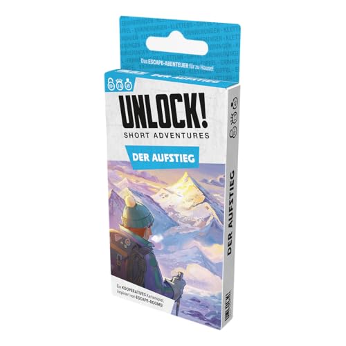 Unlock Aventures courtes L'ascension escape game allemand puzzle Asmodee - 2