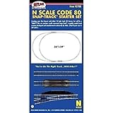 Atlas Model 2788 Code 80 Snap-Track Starter Set N ATL2788