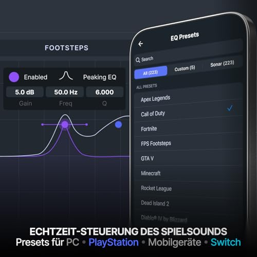 SteelSeries Arctis Nova 7 Wireless Gen 2 Multi-Plattform-Gaming-Headset - Echtzeit-App-Steuerung - Über 50 Std. Akkulaufzeit - 2,4 GHz/Bluetooth parallel möglich -PC, PS5, PS4, Switch 1/2, Mobilgeräte