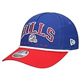 New Era Toddler Royal/Red Buffalo Bills Arch COOLERA 9FORTY A-Frame Adjustable Hat