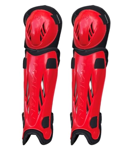 H-3.0 Shin Pads (Non-Adjustable) Red Senior 15