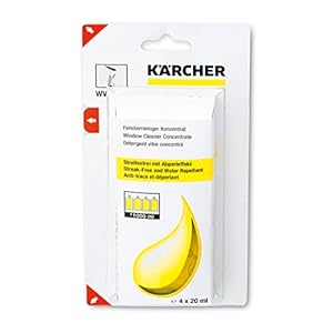 Nettoyant Vitres Concentré Karcher (4 x 20 ml)