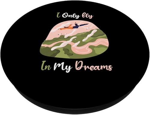 Vista 2 de I Only Fly In My Dreams Lucid Dream PopSockets PopGrip intercambiable