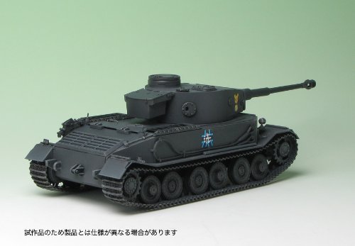 Platz Panzerkampwagen Vi(P) Leopon-San Team Version Porsche Tiger From Anime Tv Series Of Girls Und Panzer Kit, 1:35 Scale #TOP3