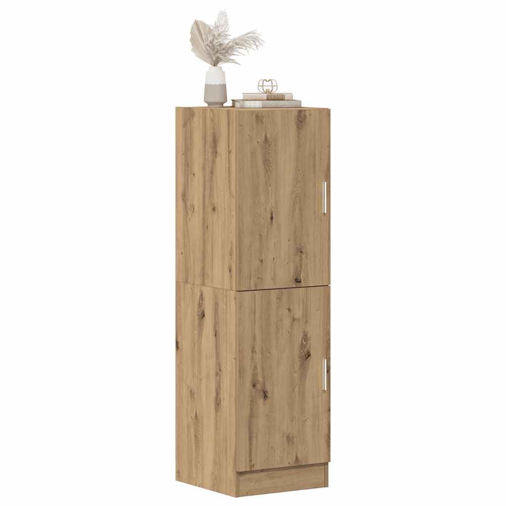 vidaXL Armoire de Cuisine chêne Artisanal 38x41,5x131,5 cm, Armoire, Armoire de Garde-Manger de Cuisine, Armoire de Buffet de Cuisine