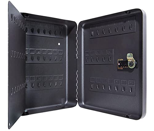 RESKAL - Armario con llaves para 80 cles, cerradura, combinación. Dimensiones: 30 x 24 x 7 cm Cover