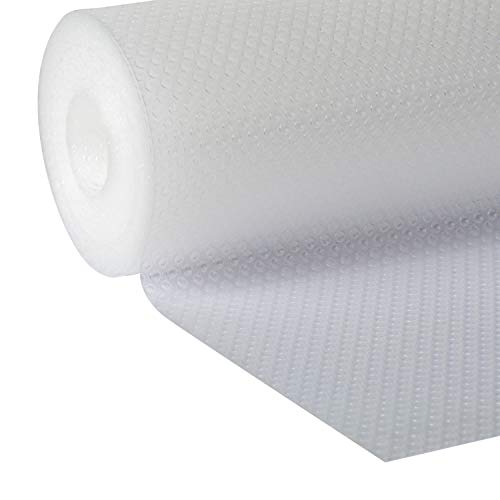 Duck Brand Clear Classic Easy Liner Shelf Liner, Non-Adhesive, Clear, 12 Inches X 20 Feet #TOP1