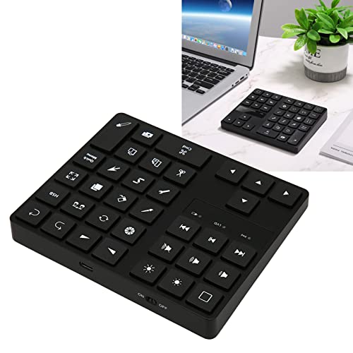 Samst Wireless Keyboard for Procreate, 35 Keys Mini Bluetooth Shortcut Drawing Keyboard, One Handed Ergonomic Keys Keypad for Procreate Pad Tablet Laptop Video Photo Editing - Image 6