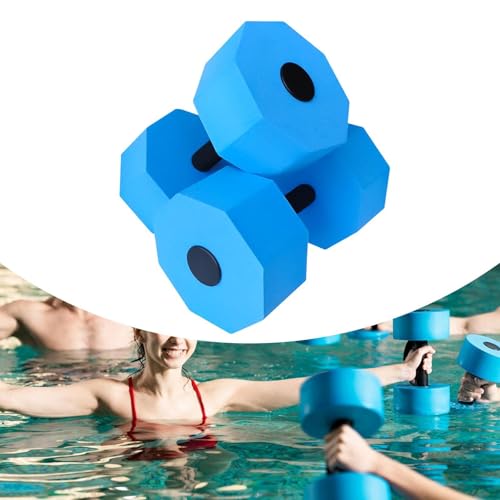 2x Mancuernas acuáticas para ejercicio en piscina miniatura 6
