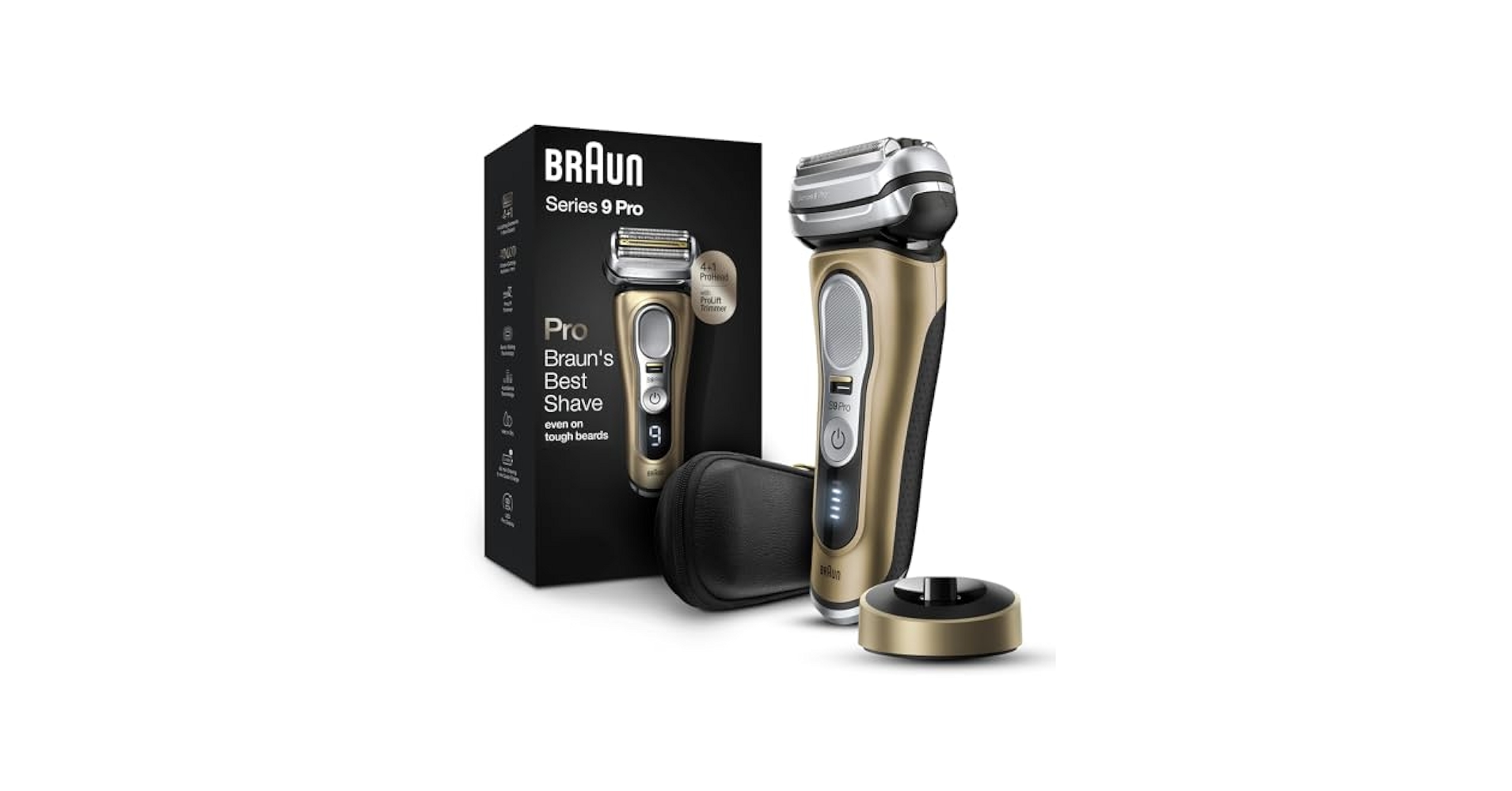 新品未使用BRAUN 9419S GOLD ブラウンシリーズ9 Pro Amazon.com: Braun Series 9 Pro 9419s Electric Shaver for Men