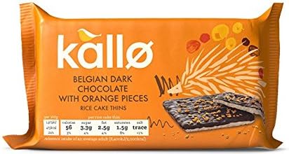(2 Pack) - Kallo - Chocolate Orange Rice Cakes | 71g | 2 Pack Bundle