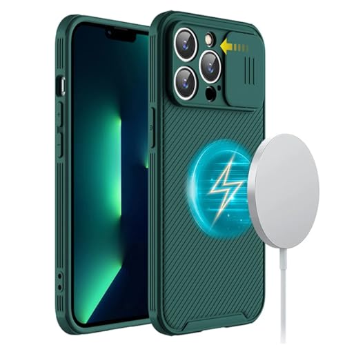 Protection objectif iPhone 12 Vert coque silicone magnétique contre les rayures