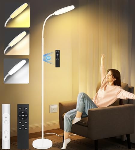 Light Therapy Lamp, 10000 Lux UV-Free Happy Therapy Lamp, Full Sp...