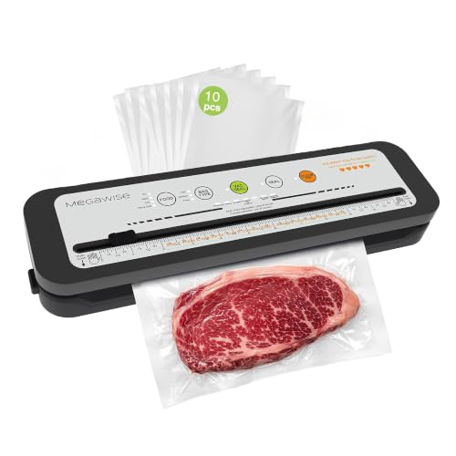 MegaWise Vacuum Sealer Machine, 80kPa Food...