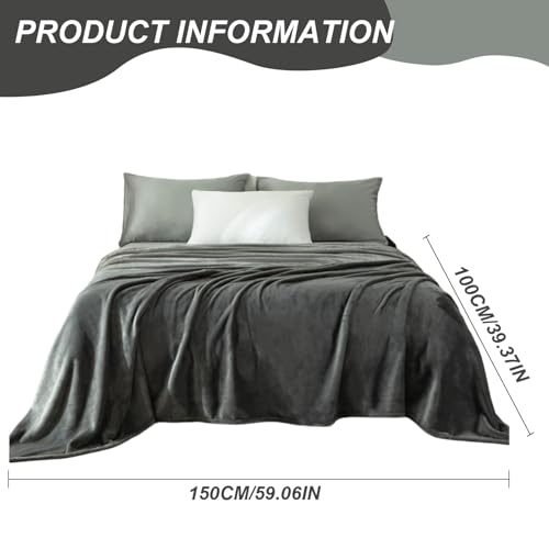 Couverture en peluche de qualité supérieure, jeté de lit ultra doux