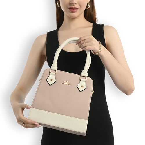 Image of Lavie Women's Pastel Roxie Small Satchel Bag | Satchel Handbag for Work | Ladies purse | Stylish Shoulder Bag | Gift for Women