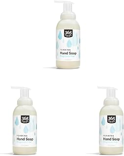 365 by Whole Foods Market, Soap Hand Foaming Fragrance Free, 12 Fl Oz (Pack of 3)