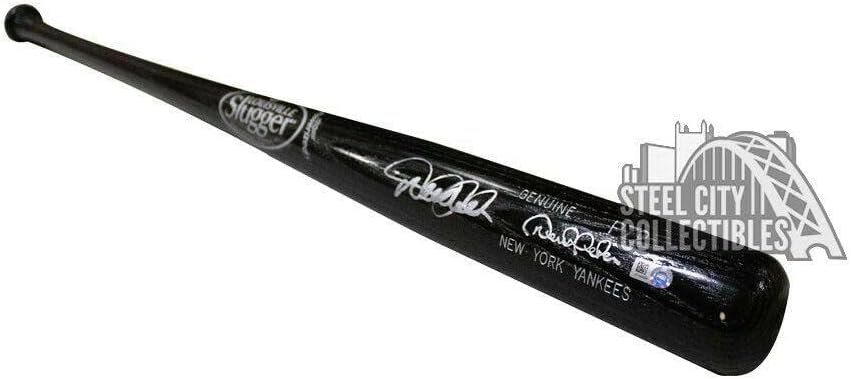 Derek Jeter Autographed Louisville Slugger Baseball Bat - MLB Hologram - Autographed MLB Bats