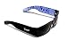 Blue bandana pattern Locs Shades