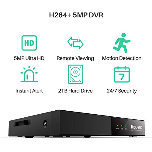 Firstrend FTUS-P8452T-4D-JG Poe Security Camera System, Firstrend Wired Home Surveillance Dome Systems 5Mp thumb #2