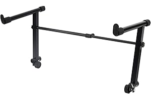 Miwayer Keyboard Stand 2 Tier Keyboard Stand Extension Adapter Adjustable Width