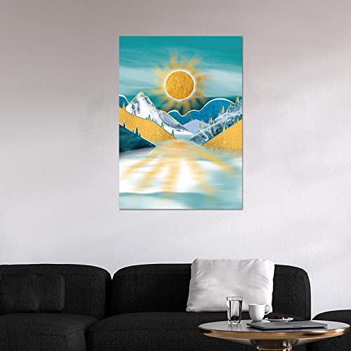 Giallobus - Quadro - Riflessi sul Lago - Natura