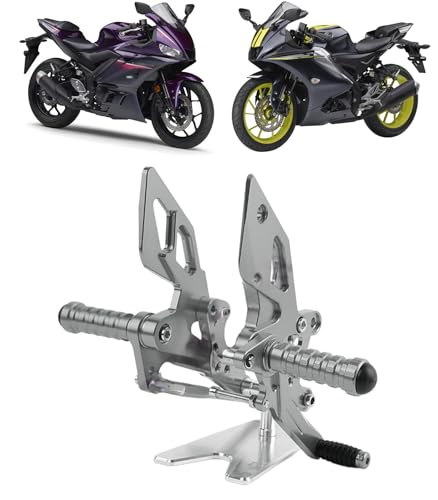 Hophelia FOR YZF-R3 R25 �ɓK�� MT-03 MT-25 �ɓK�� 2015-2018�N �I�[�g�o�C�̃o�b�N�X�e�b�v�L�b�g �t�b�g�y�O �u���[�L ���A�Z�b�g ���E�Z�b�g �o�C�N�p�V�t�g�y�_�������\ �u���[�L�t�b�g�y�_�� CNC�A���~�j