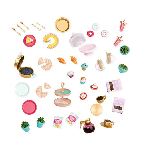 Lori – Coffe Shop and Sweets Set – Accessories For 6-Inch Dolls – 3 Years
