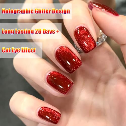 Set de esmaltes gel magnéticos Crystal Cat Eye miniatura 3