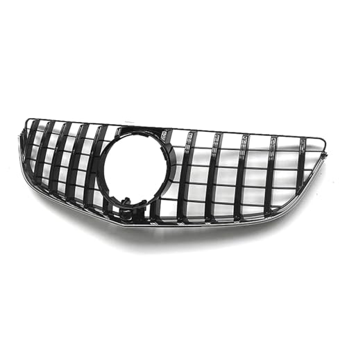 Malla de parachoques superior plateada para E Coupé W207 C207 de acabado elegante 5