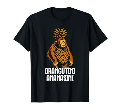 Orangutini Ananasini Italian Brainrot Funny Meme T-Shirt