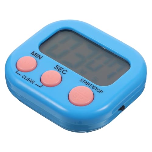 JUMPLAWN Temporizador Cocina Digital Pequeño Multifuncional con Regresiva y Diseño Compacto Ligero con Respaldo Magnético para Cocina y Oficina Sin Batería Incluida
