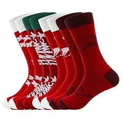 A3-8 Pairs Red Christmas Socks