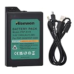 Hisewen PSP-2000 PSP-3000 Battery with Charger Cable for Sony PSP-S110, PSP-2001, PSP-3000, PSP-3004,PSP-3001, PSP-3002,PSP Lite Console