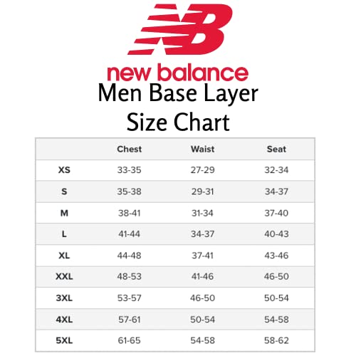 New Balance Men's 2.0 Soft Long Sleeve Base Layer Top With Thumbhole, Dark Heather Grey, X-Large #TOP7