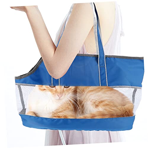 WOONEKY Bolsa Para Gato Bolsas De Viagem De Malha De Náilon Bolsas Organizadoras Para Transporte De