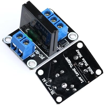 JESSINIE 1 Channel 5V Low Level Trigger Solid State Relay Module with...