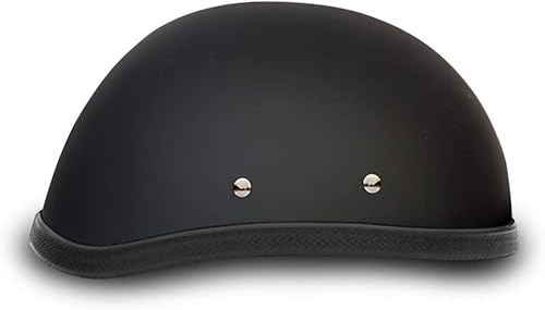 Miniatura 4 de Daytona Helmets Eagle Headgear para hombre, medio casco novedoso con forro transpirable, casco retro de calavera con envoltura para la cabeza