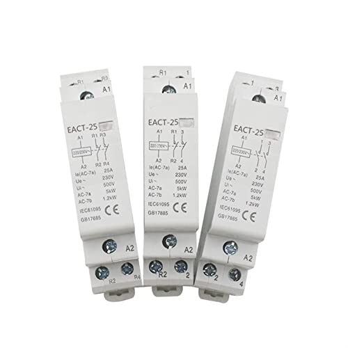 Contacteur 2P 16A 1NO 1NC pour automatisation maison connectée
